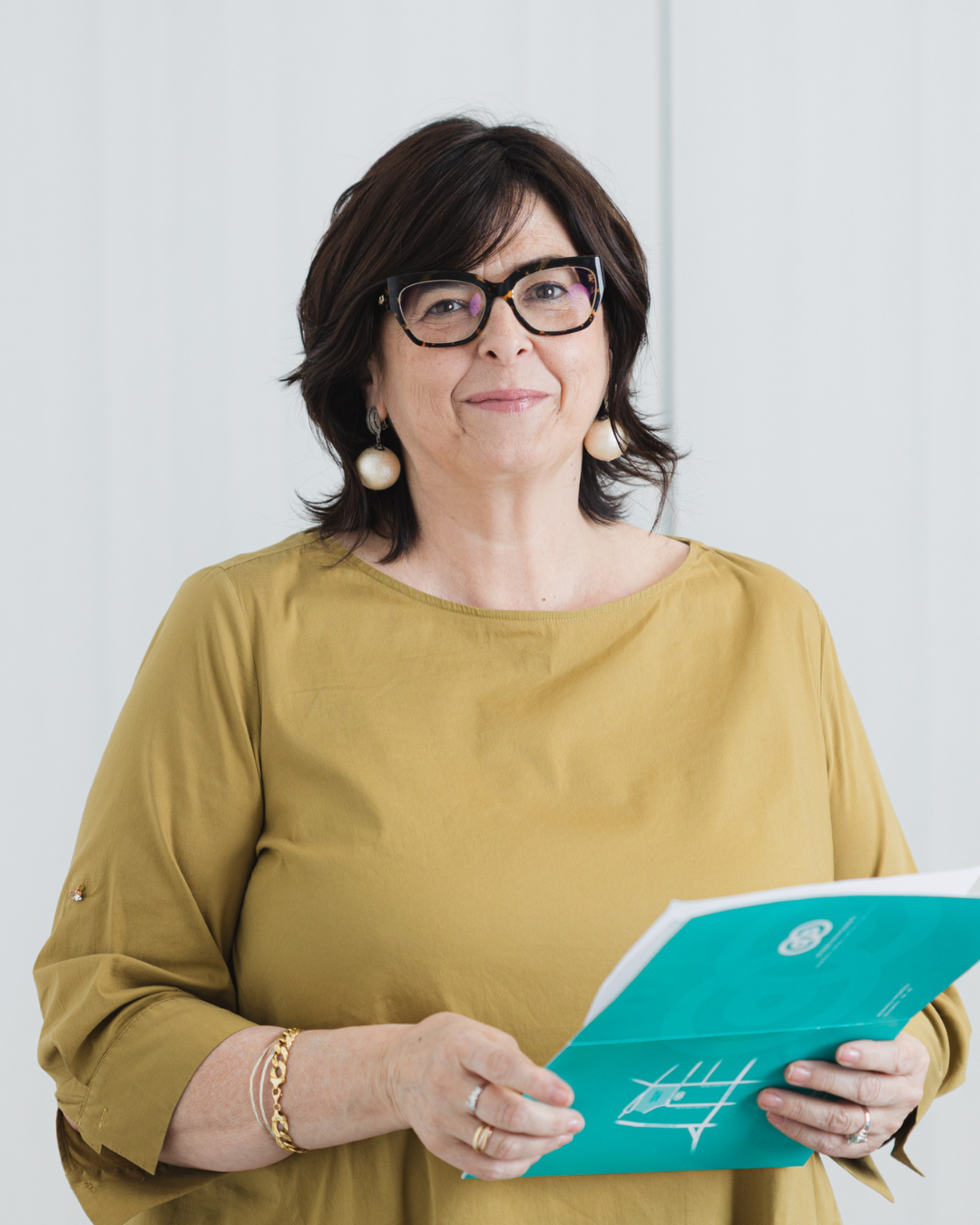 Ritratto di Silvia Diana, accoglienza dello Studio.